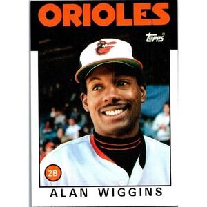 1986 Topps #508 Alan Wiggins